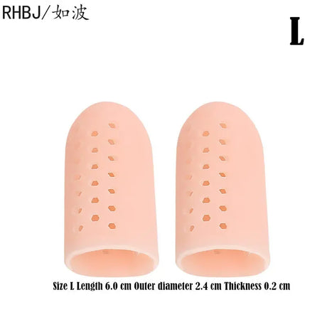 Pairs Silicone Finger Toe Cap Protector Cover Thumb