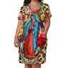 Virgin Mary Catholic Dress Short Sleeve Our Lady