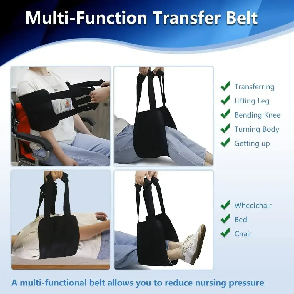 Patient Elderly Transfer Moving Belt Lift Sling Mobility