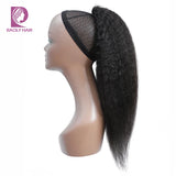 Racily Hair Brazilian Afro Kinky Straight Pony Tail