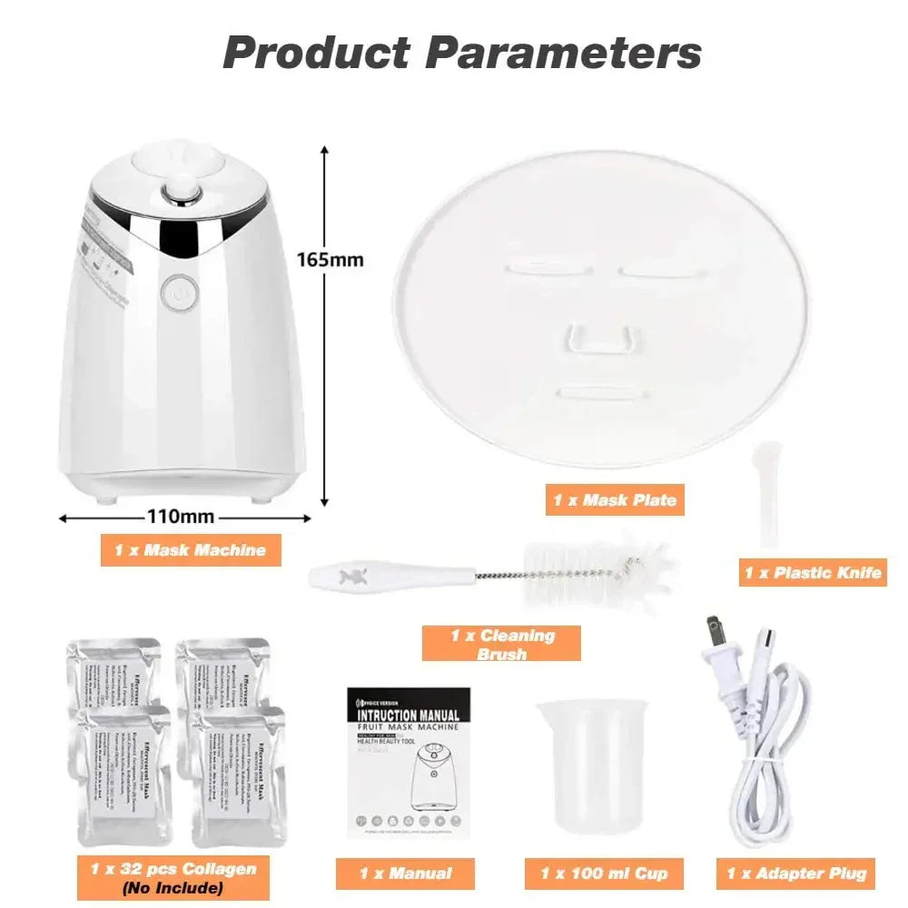 Self-Make Natural Fruit Face Mask Machine Diy Vegetable