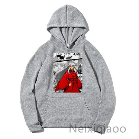 Hot Anime Inuyasha Hoodie Women Men Anime Sweatshirts