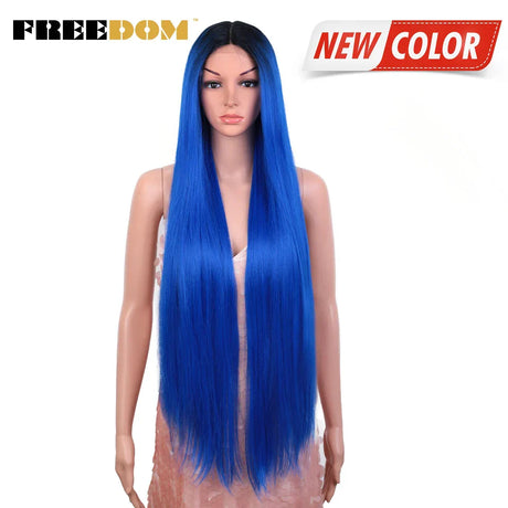 Freedom Synthetic Lace Front Wigs For Women Straight