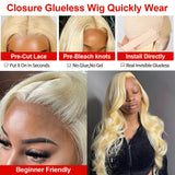 Body Wave Hd Lace Frontal Wig Water Wave