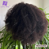 Drawstring Ponytail Human Hair C Afro Kinky Curly