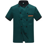 Professional Short Sleeve Chef Jacket For Food Service