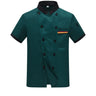 Professional Short Sleeve Chef Jacket For Food Service