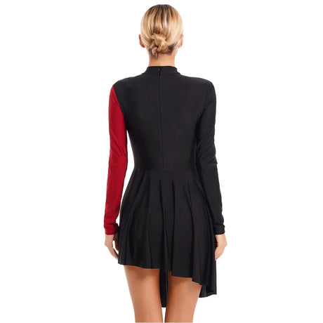 Womens Contemporary Lyrical Dance Dress Long Sleeve Color