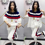 New Fashion Set Women'S Slim Loose Fit Large