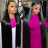 Density Bone Straight 13X6 Lace Front Human Hair