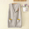 Loose Sweaters Vest Women Clothing 4Xl Loose Fit