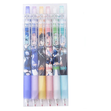 Cute Game Genshin Impact Gel Pens
