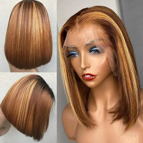 Ishine Highlight Straight Bob Wig Lace Front