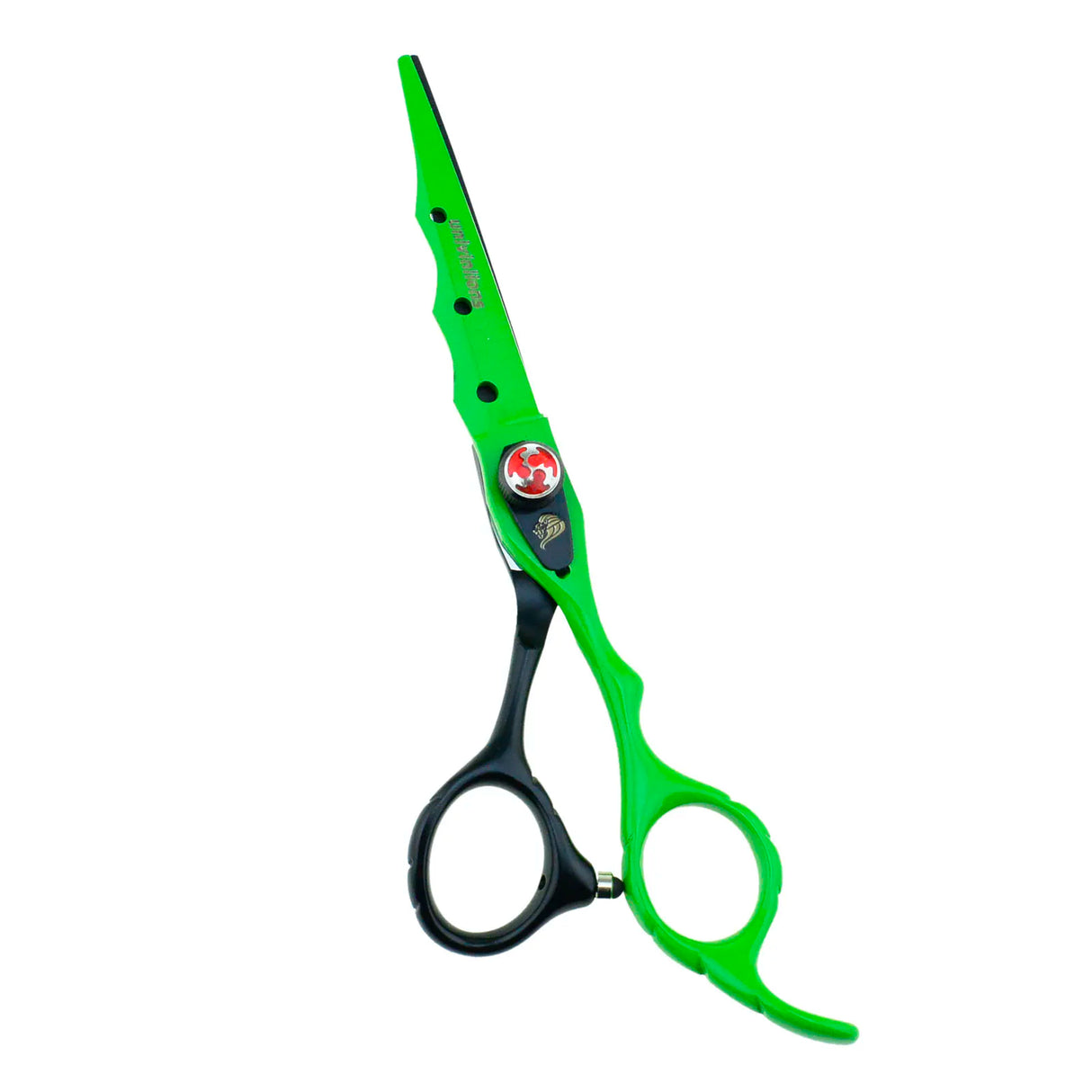 Black Green Hair Scissors Barber Hairdressing Tools