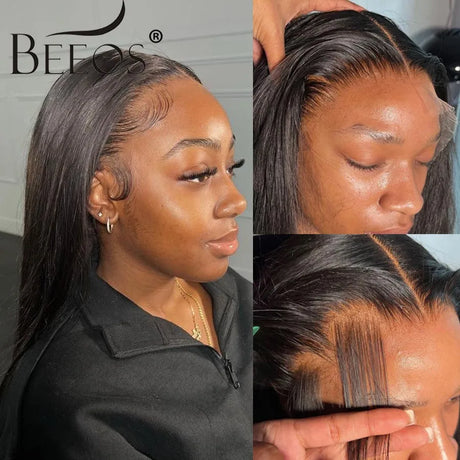 Beeos 32In % Skinlike 13X6 Hd Lace Frontal