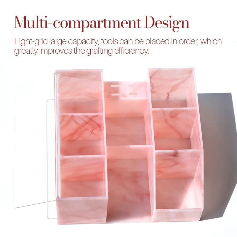 Acrylic Material Storage Box Multifunctional Eyelash Extension Supplies