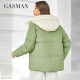 Gasman Women'S Parka New Fashion Women'S Stand Collar