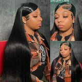 Hd Transparent Straight Lace Front Wigs