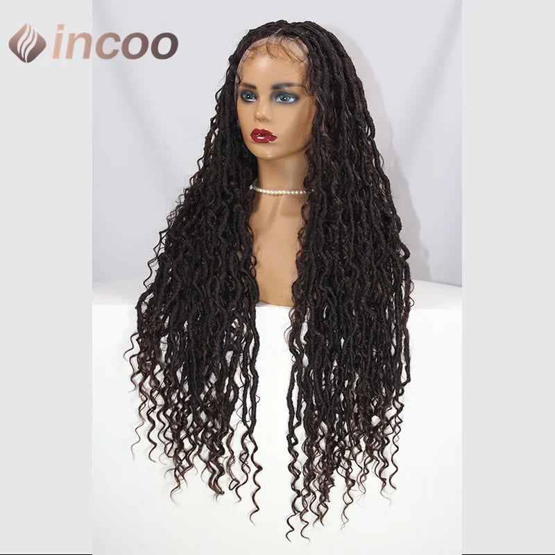 Full Lace Wigs For Black Women Bohemian Medium