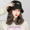 As Syntheti Curly Hair Lamb Wool Fisherman Hat