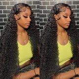 Deep Wave 13X4 Lace Front Human Hair Wigs