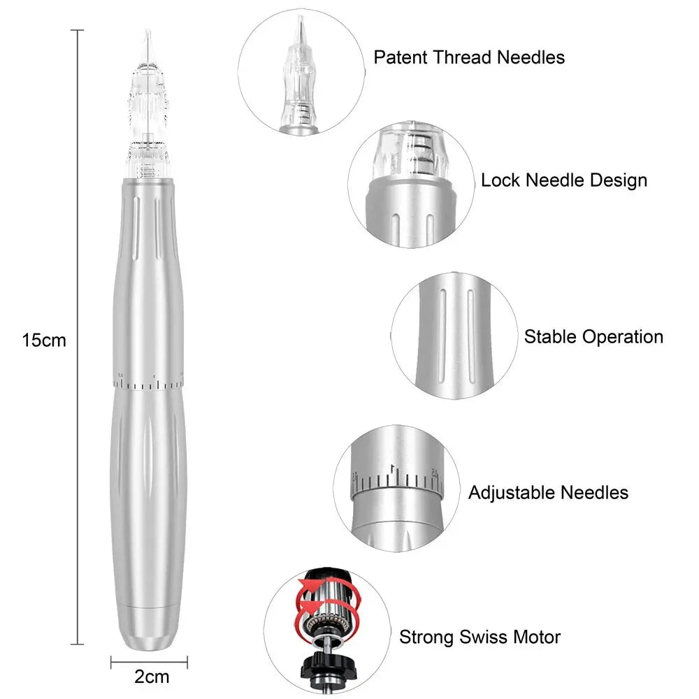 Biomaser Professional Tattoo Machine Kit Rotary Pen For