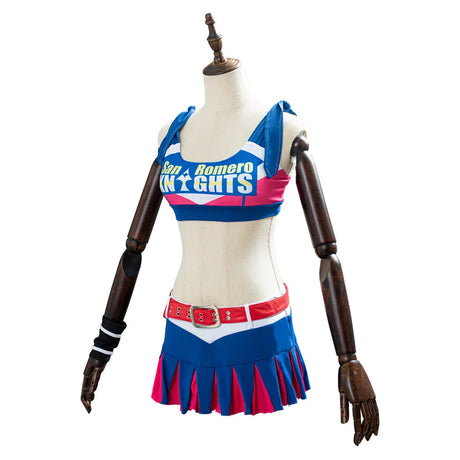 Lollipop Chainsaw Juliet Starling Cosplay Costume Halloween Party