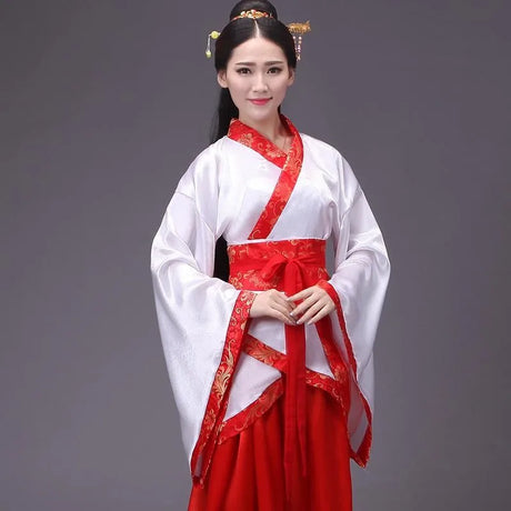 Hanfu Women Tang Chinese Fairy Dance Costumes Skirts