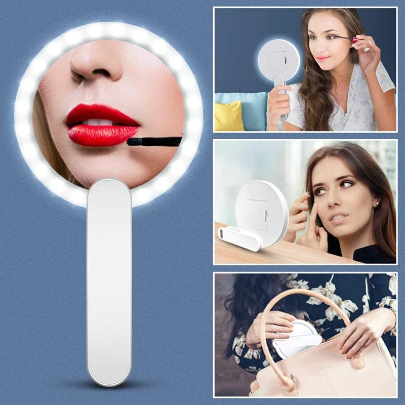 Mini Travel Portable Makeup Vanity Mirror With