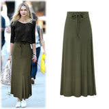 A-Line Cotton Skirts Hip Slim Women Casual Skirts