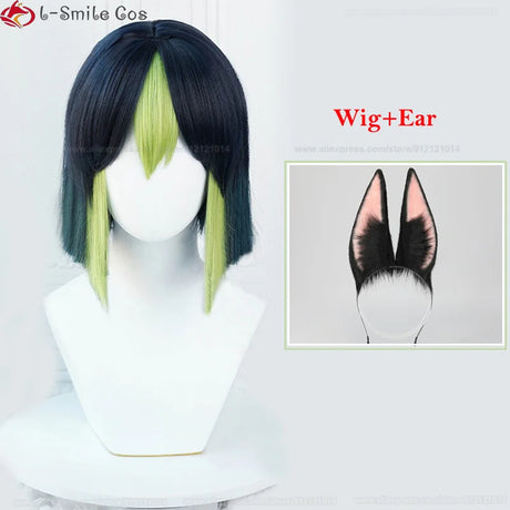 Tighnari Cosplay Wig Game Sumeru Tighnari Short Heat