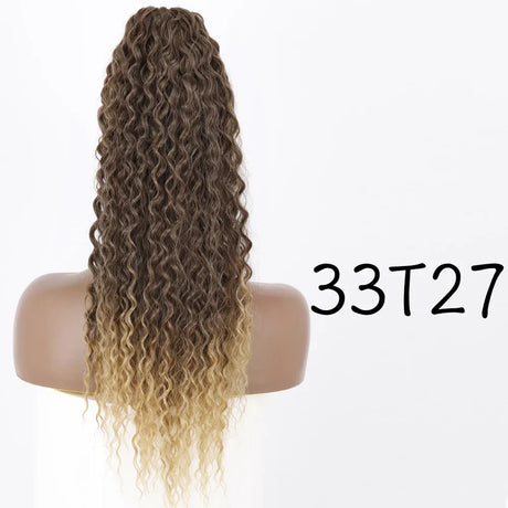 Synthetic Curly Ponytail Extensions Clip In Drawstring Ponytail