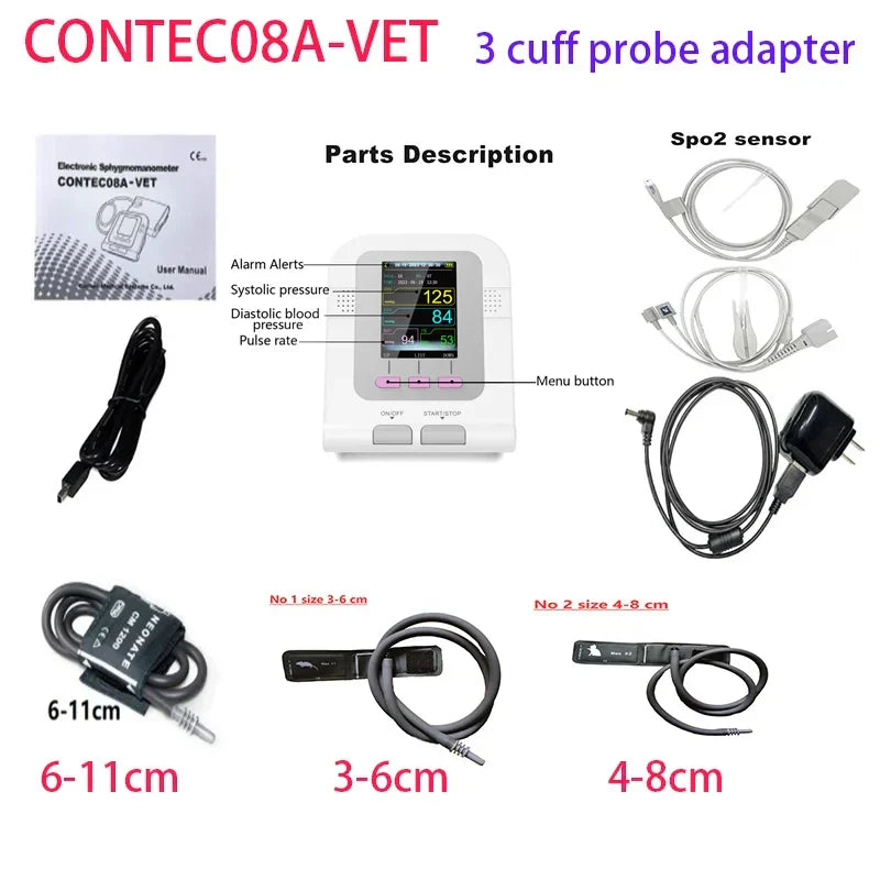 Conteca Vet Animal Blood Pressure Detector Can Be