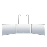 Way Mirror With Lights Cosmetic Mirror Trifold Hair