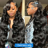 Body Wave Lace Front Human Hair Wigs