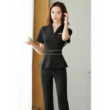 Beauty Salon Uniform Fashion Spa Masseuse Clothing Nail