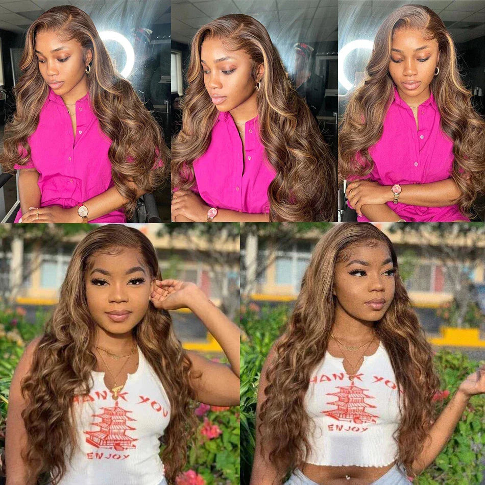 Highlight Wig X Hd Lace Frontal Wig Honey