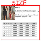 Women' Fashion Sexy Strapless High Slit Tight Dress