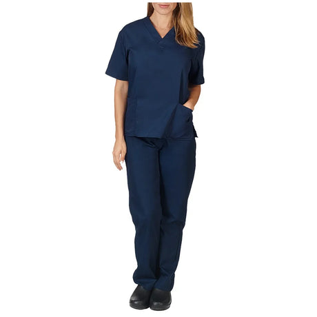 Solid High Quality New Scrub Uniforms Suit Beauty