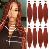 Braiding Hair Pre Stretched Synthetic Braid Extensions Jumbo