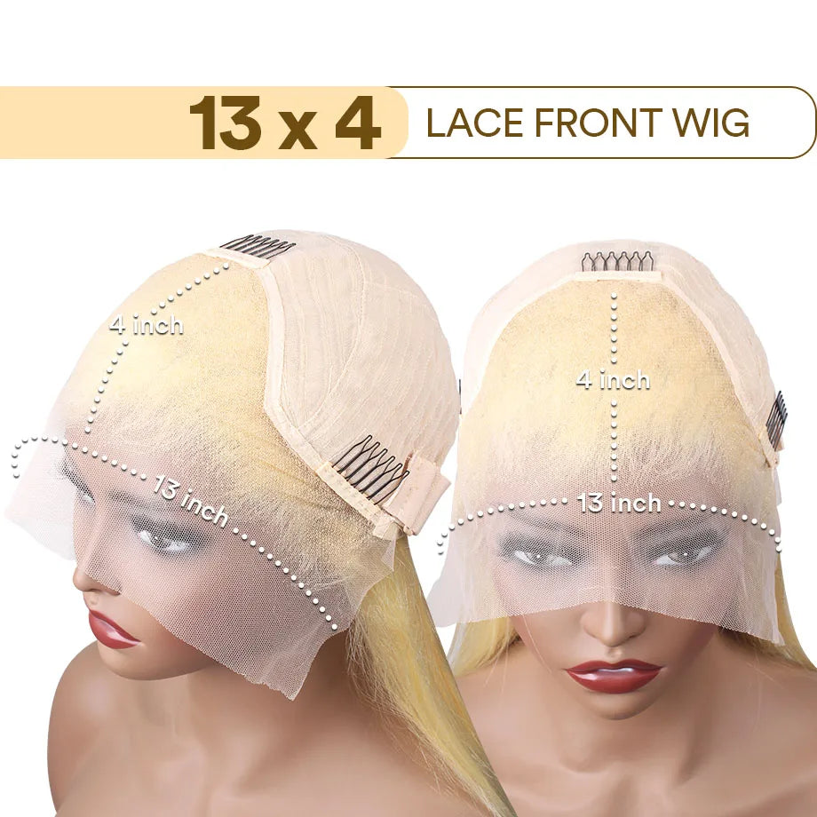 Blonde Lace Front Human Hair Wig X Hd