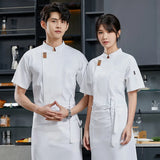 Chef Uniform Work Uniform Men' Customized Name Print