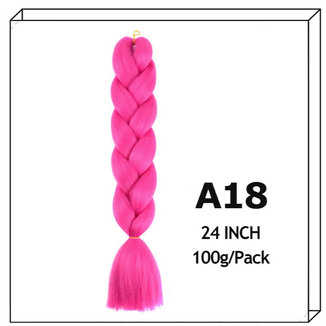 Synthetic Long Jumbo Ombre Braiding Hair For Women