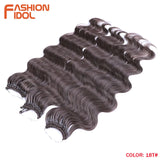 Fashion Idol Body Wave Crochet Hair Synthetic Goddess