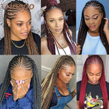 Braid Wigs Lace Front Wig Cornrow Braided Wigs