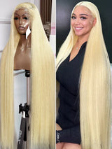 Honey Blonde Straight Lace Front