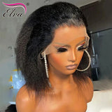 Elva Hair Yaki Straight Human Hair Wigs Full