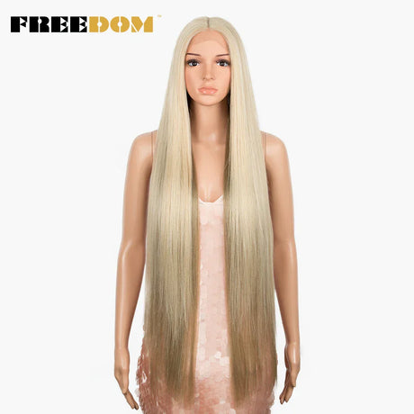 Freedom Synthetic Lace Front Wigs For Women Straight