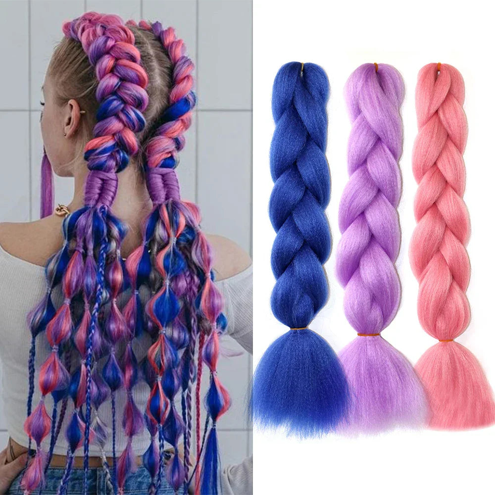 Jumbo Braids Hair Extension Inches Pcs/Lot Synthetic Yaki