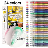 Nail Art Graffiti Pen Set Waterproof Drawing